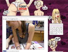 Tablet Screenshot of funnyvoyeur.com
